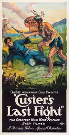 Custer&#039;s Last Raid - Re-release movie poster (xs thumbnail)