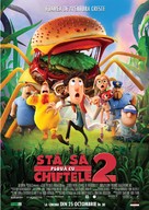 Cloudy with a Chance of Meatballs 2 - Romanian Movie Poster (xs thumbnail)