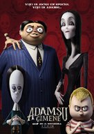 The Addams Family - Latvian Movie Poster (xs thumbnail)