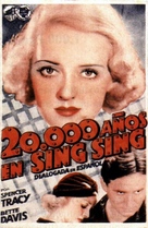 20,000 Years in Sing Sing - Spanish Movie Poster (xs thumbnail)