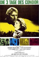 Three Days of the Condor - German Movie Poster (xs thumbnail)