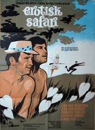 La chasse &agrave; l&#039;homme - Danish Movie Poster (xs thumbnail)