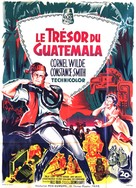Treasure of the Golden Condor - French Movie Poster (xs thumbnail)