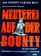 Mutiny on the Bounty - German Movie Poster (xs thumbnail)