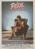 P&eacute;ril en la demeure - French Movie Poster (xs thumbnail)