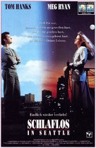 Sleepless In Seattle - German VHS movie cover (xs thumbnail)