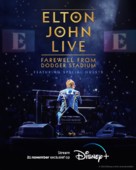 Elton John Live: Farewell from Dodger Stadium - Dutch Movie Poster (xs thumbnail)