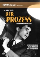 Le proc&egrave;s - German Movie Cover (xs thumbnail)