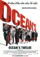 Ocean&#039;s Twelve - Spanish Movie Poster (xs thumbnail)