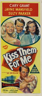 Kiss Them for Me - Australian Movie Poster (xs thumbnail)