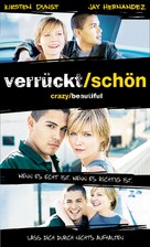 Crazy/Beautiful - German Movie Cover (xs thumbnail)