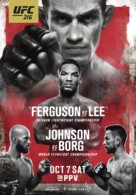 UFC 216: Ferguson vs. Lee - Movie Poster (xs thumbnail)