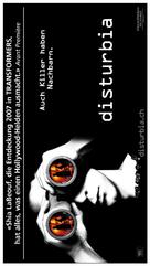 Disturbia - Swiss Movie Poster (xs thumbnail)