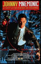 Johnny Mnemonic - French VHS movie cover (xs thumbnail)