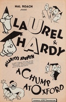 A Chump at Oxford - poster (xs thumbnail)