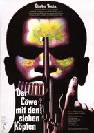 Der Leone Have Sept Cabe&ccedil;as - German Movie Poster (xs thumbnail)