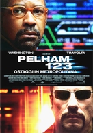 The Taking of Pelham 1 2 3 - Italian Movie Poster (xs thumbnail)