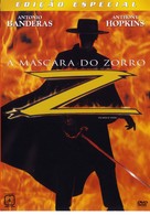 The Mask Of Zorro - Brazilian DVD movie cover (xs thumbnail)
