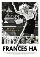 Frances Ha - Swedish Movie Poster (xs thumbnail)