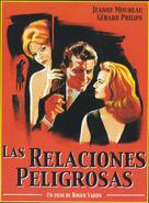 Les liaisons dangereuses - Spanish Movie Poster (xs thumbnail)