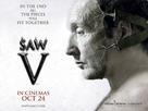 Saw V - British Movie Poster (xs thumbnail)