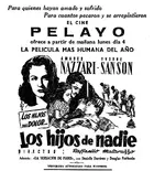 I figli di nessuno Other