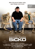 Sicko - German Movie Poster (xs thumbnail)