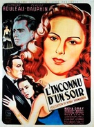 L&#039;inconnu d&#039;un soir - French Movie Poster (xs thumbnail)