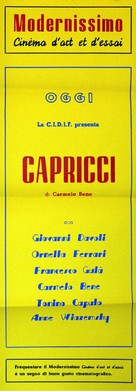 Capricci - Italian Movie Poster (xs thumbnail)
