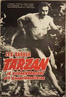 Tarzan&#039;s Savage Fury - Finnish Movie Poster (xs thumbnail)
