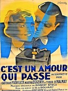 Ein Lied, ein Ku&szlig;, ein M&auml;del - French Movie Poster (xs thumbnail)