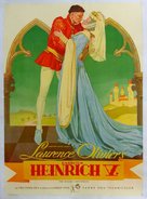 Henry V - German Movie Poster (xs thumbnail)