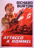 Raid on Rommel - Italian Movie Poster (xs thumbnail)