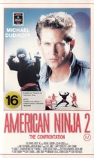 American Ninja 2: The Confrontation - Australian VHS movie cover (xs thumbnail)