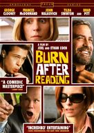 Burn After Reading - DVD movie cover (xs thumbnail)