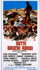 Sette baschi rossi - Italian Movie Poster (xs thumbnail)