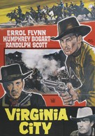 Virginia City - Swedish Re-release movie poster (xs thumbnail)