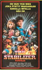 The Stabilizer - Finnish VHS movie cover (xs thumbnail)