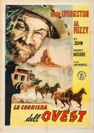 Overland Stagecoach - Italian Movie Poster (xs thumbnail)