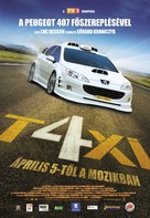 Taxi 4 - Hungarian Movie Poster (xs thumbnail)