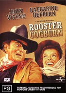 Rooster Cogburn - Australian DVD movie cover (xs thumbnail)