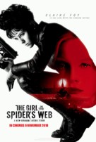 The Girl in the Spider&#039;s Web - South African Movie Poster (xs thumbnail)