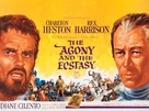 The Agony and the Ecstasy - British Movie Poster (xs thumbnail)