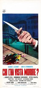 Chi l&#039;ha vista morire? - Italian Movie Poster (xs thumbnail)
