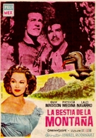 The Beast of Hollow Mountain - Spanish Movie Poster (xs thumbnail)