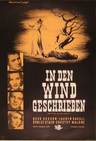 Written on the Wind - German Movie Poster (xs thumbnail)