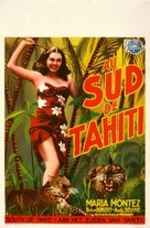 South of Tahiti - Belgian Movie Poster (xs thumbnail)