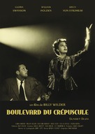 Sunset Blvd. - French Re-release movie poster (xs thumbnail)