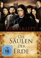 &quot;The Pillars of the Earth&quot; - German DVD movie cover (xs thumbnail)