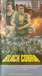Cobra nero - Brazilian VHS movie cover (xs thumbnail)